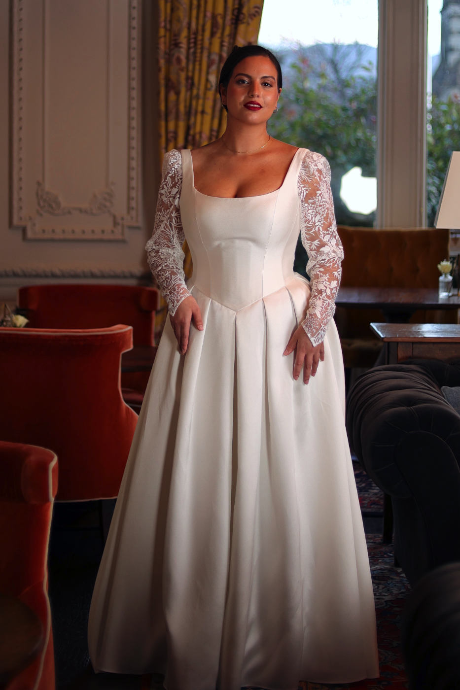 Liliana Dabic Isabella Wedding Dress Edinburgh Scotland