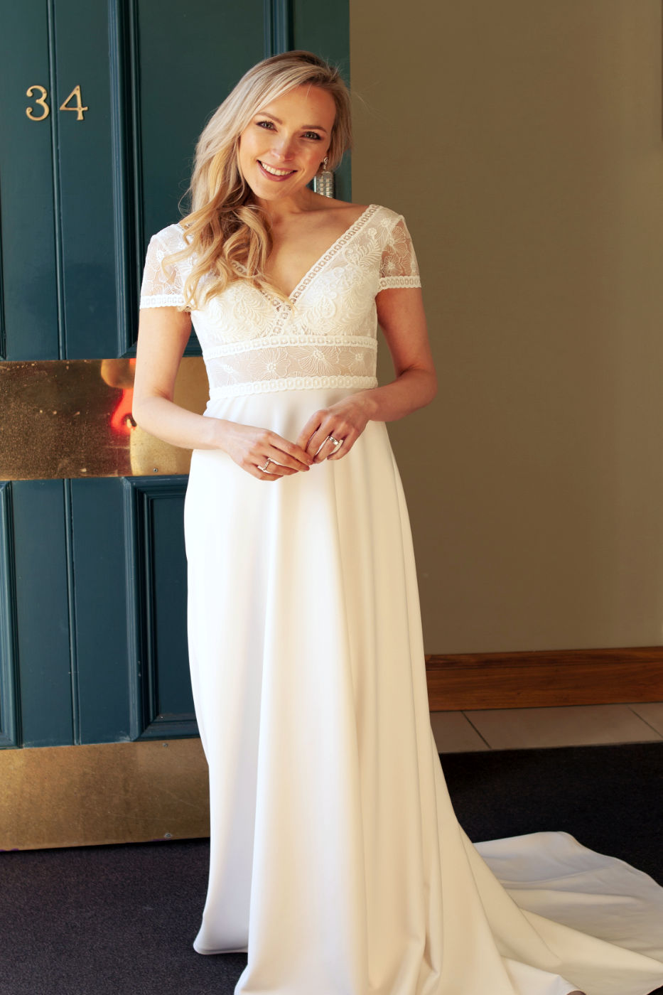 Sale bridal wear at La Novia Edinburgh