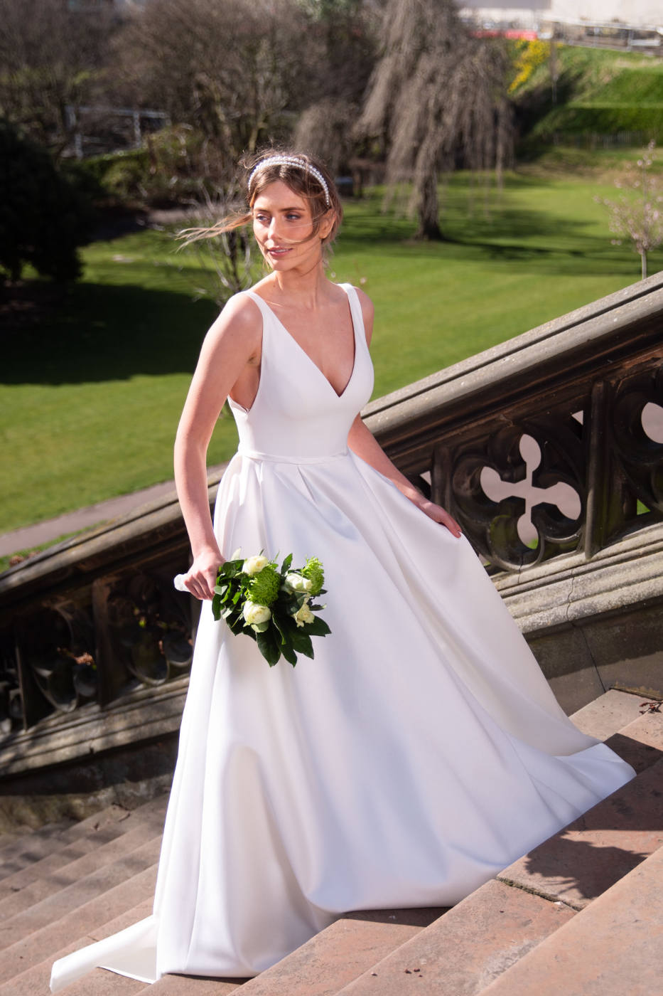 Liliana Dabic Charlie Wedding Dress Edinburgh Scotland