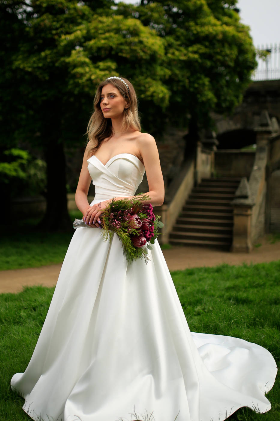 Liliana Dabic Gemma Wedding Dress Edinburgh Scotland