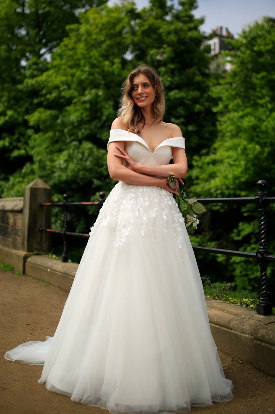Liliana Dabic Nami Wedding Dress Edinburgh Scotland