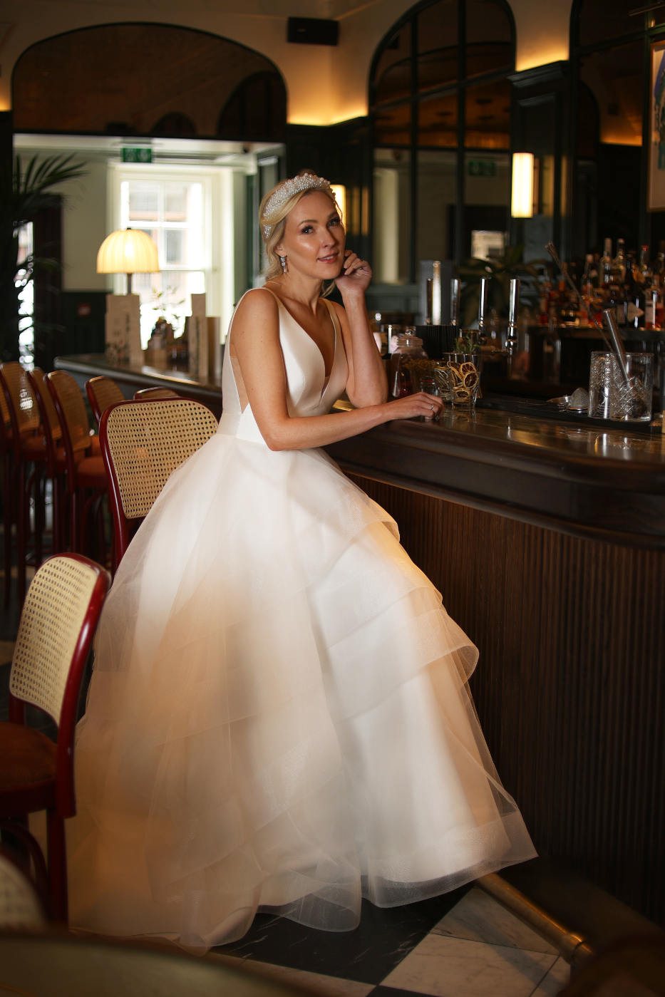 robyn browns wedding dress Gold Robyn Gown