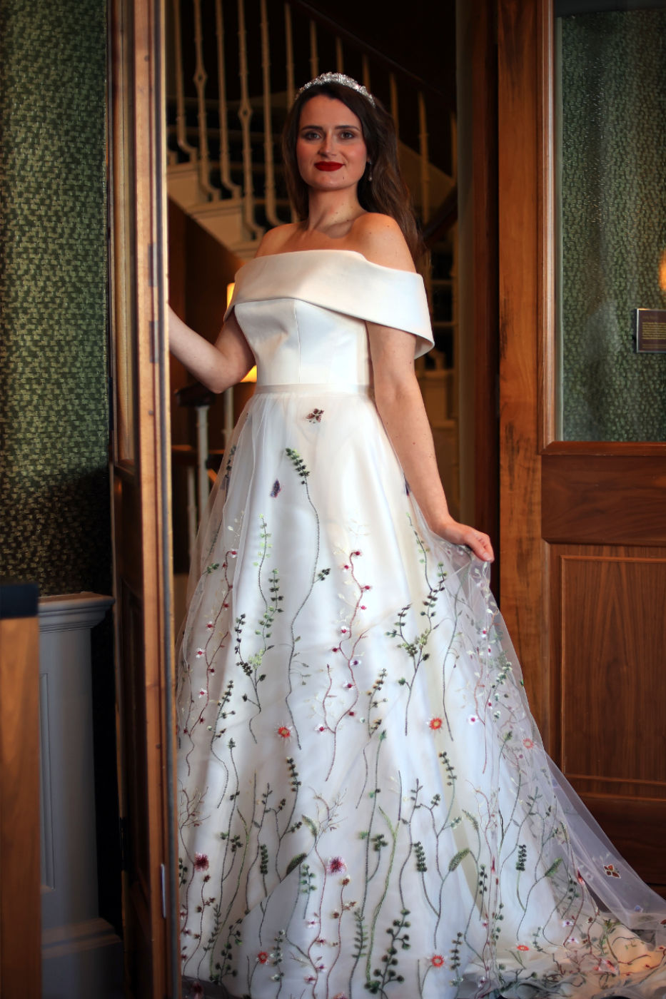 Oscar Lili Grace Skirt wedding dress Edinburgh Scotland 