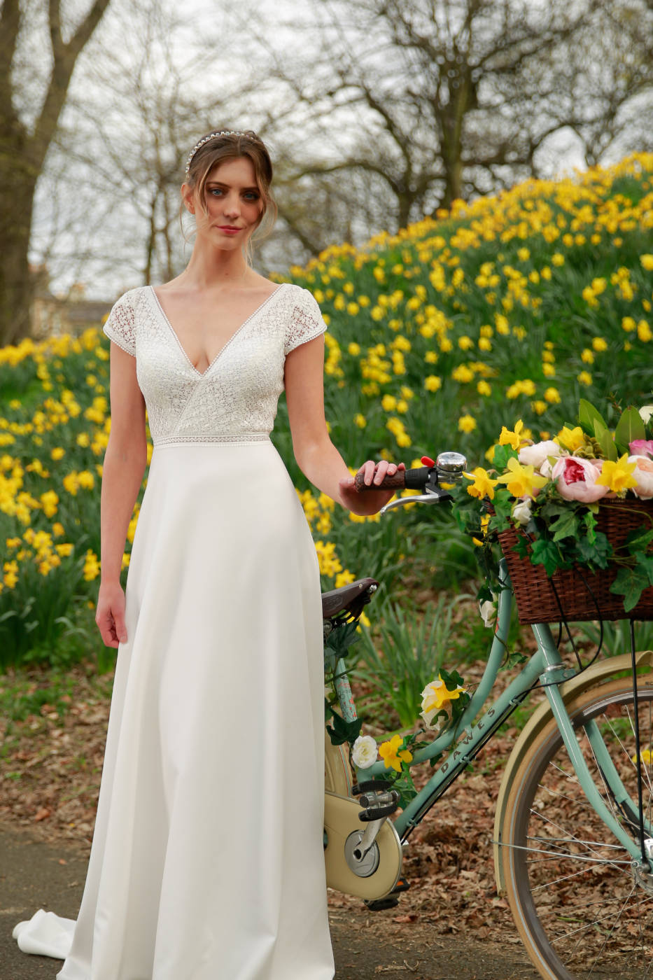 Oscar Lili Simone wedding dress Edinburgh Scotland 