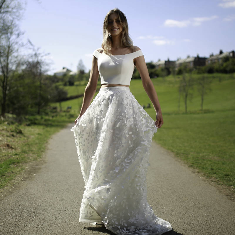 Oscar Lili Couture bridal wear